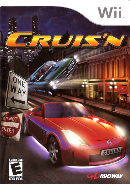 Cruis'n box art for Wii